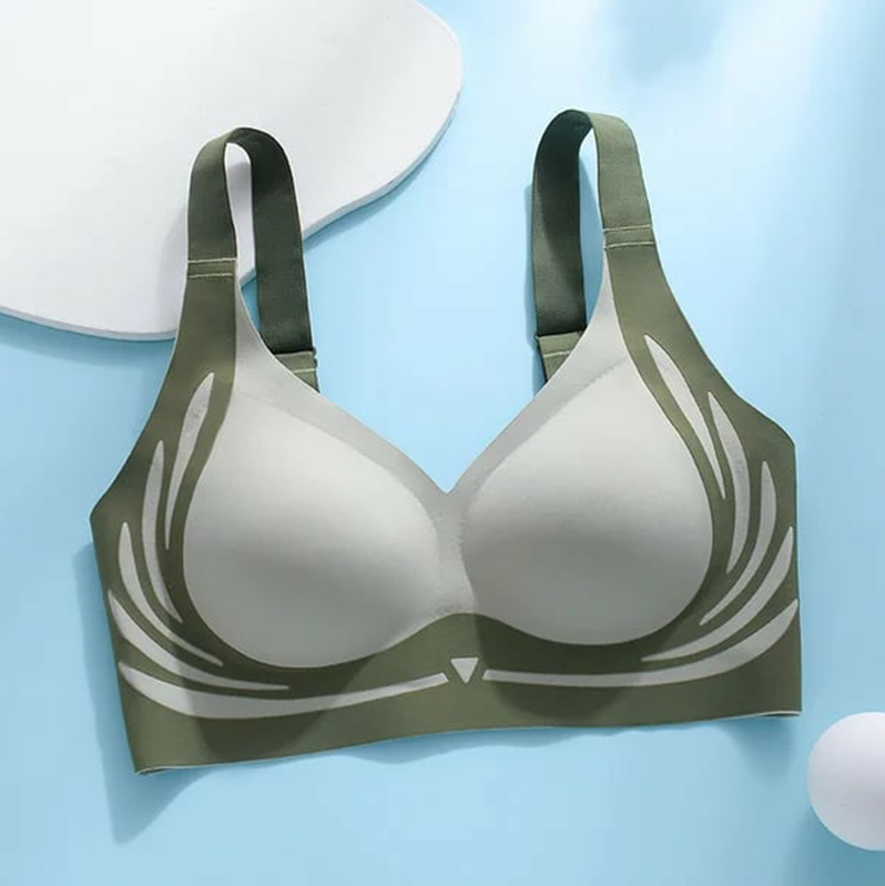 🔥Super gather bra | Wireless Push-up Bra👍No more sagging breasts