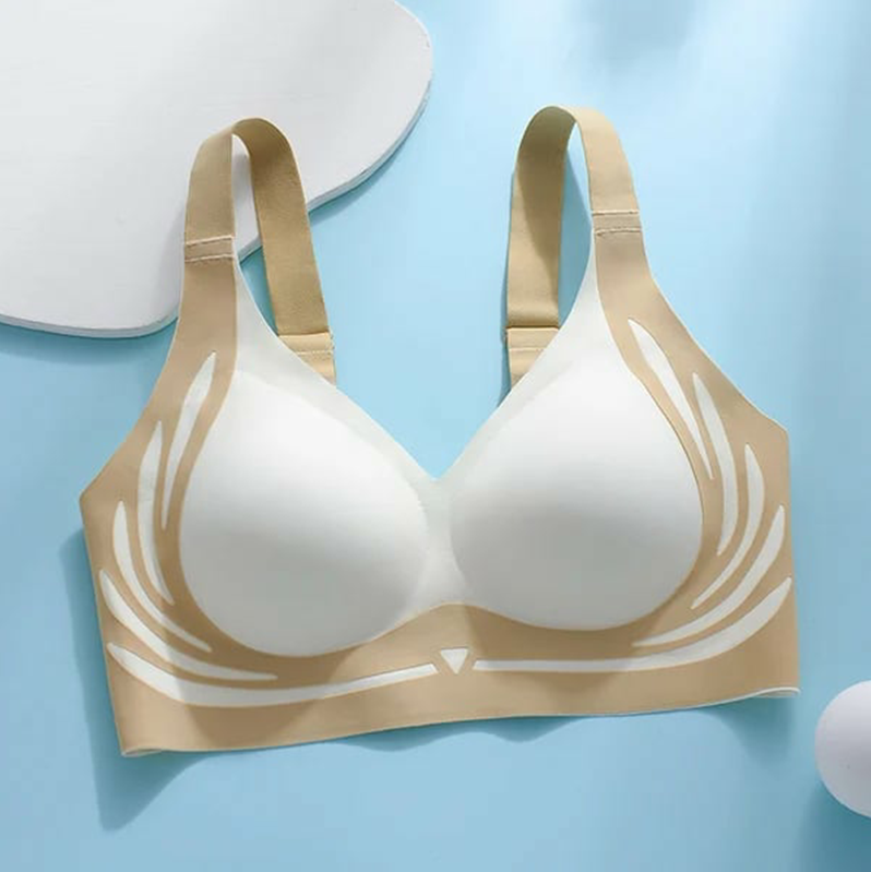 🔥Super gather bra | Wireless Push-up Bra👍No more sagging breasts