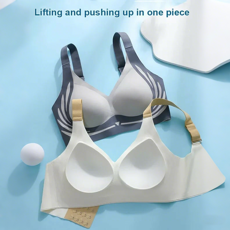 🔥Super gather bra | Wireless Push-up Bra👍No more sagging breasts