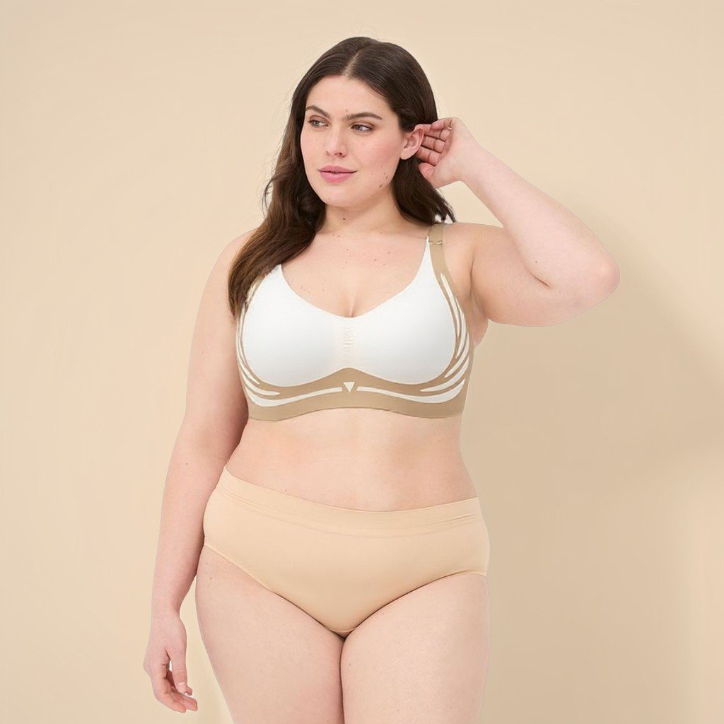 🔥Super gather bra | Wireless Push-up Bra👍No more sagging breasts