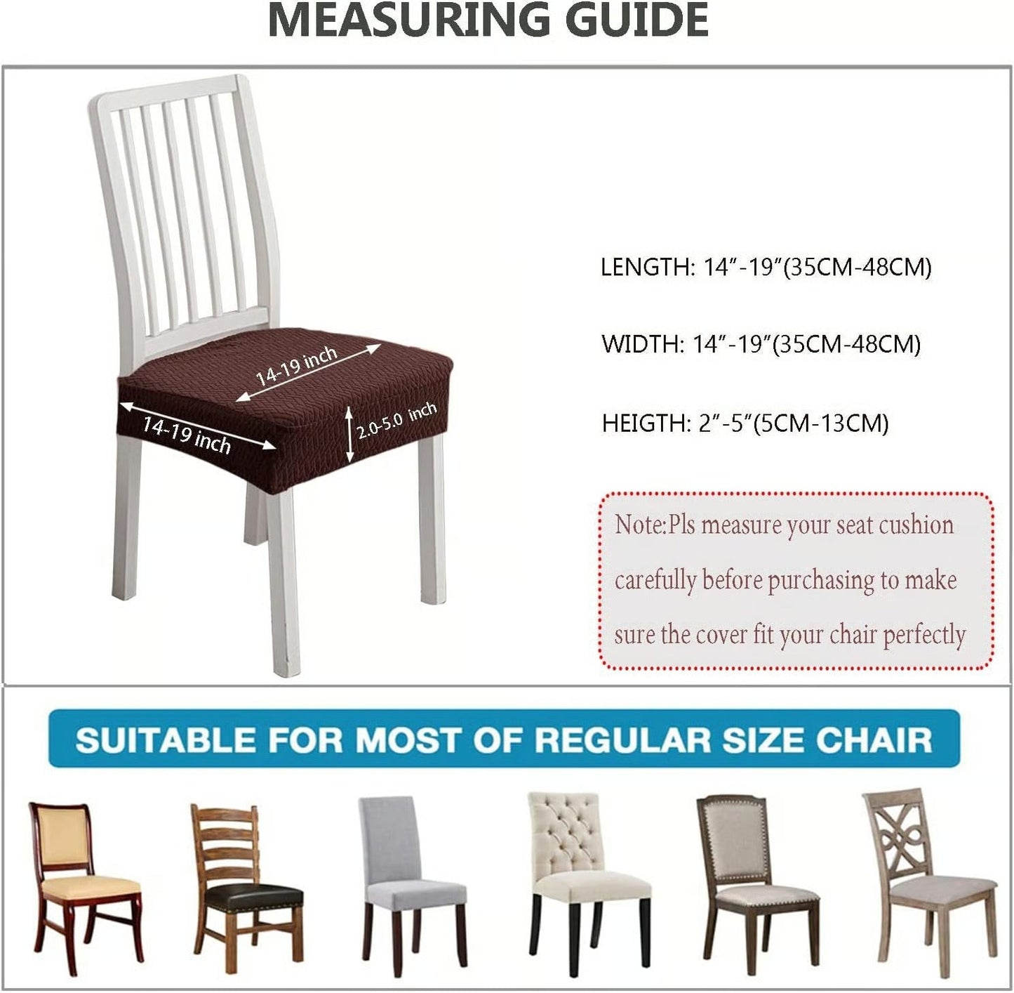 TAILEDENā¢- Chair Seat Cover